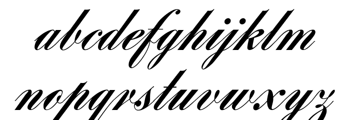 LouisaCP Font LOWERCASE
