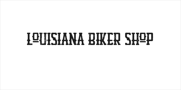 Louisiana Biker Shop Logo