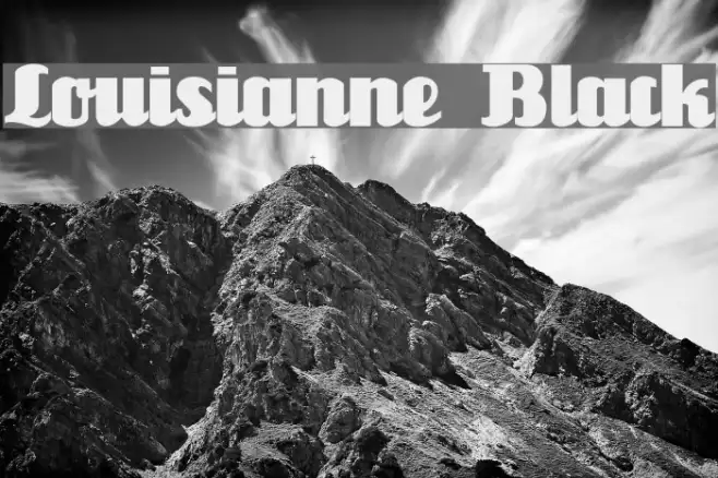 Louisianne Black Example 1