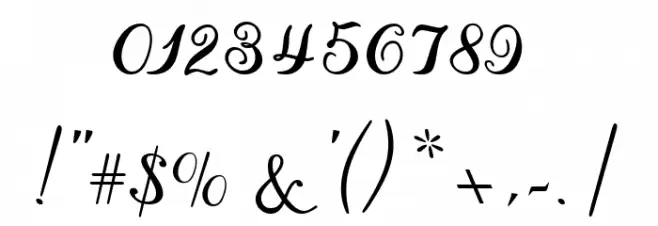 Louizede Font OTHER CHARS