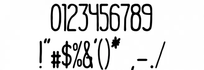 Lounge Things Font OTHER CHARS