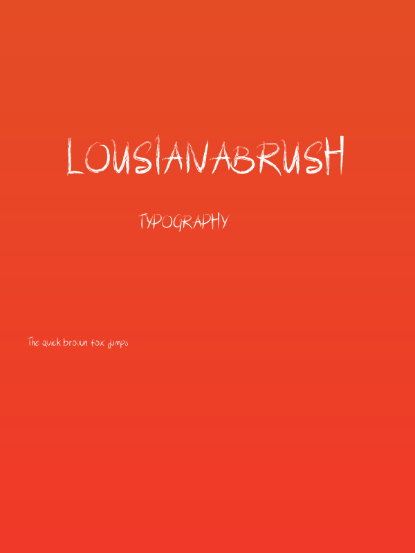 LousianaBrush Poster
