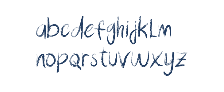 LousianaBrush Lowercase