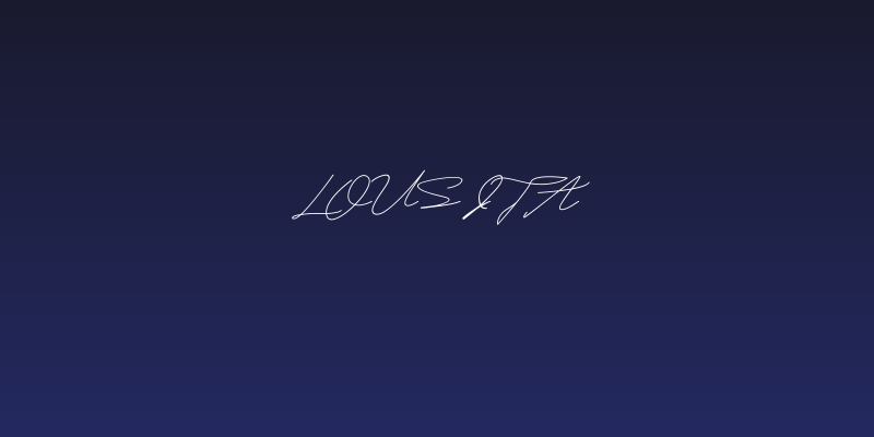 Lousita Social Header
