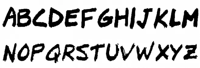 Lousy Шрифта ВЕРХНИЙ