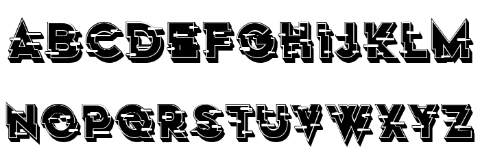 Lout Regular Font LOWERCASE