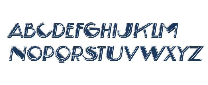 Louvre Italic Lowercase