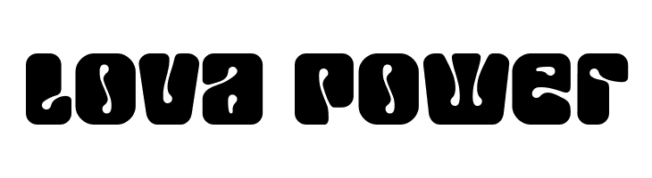 Lova Power  Скачать бесплатные шрифты