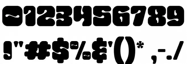 Lova Power Font OTHER CHARS