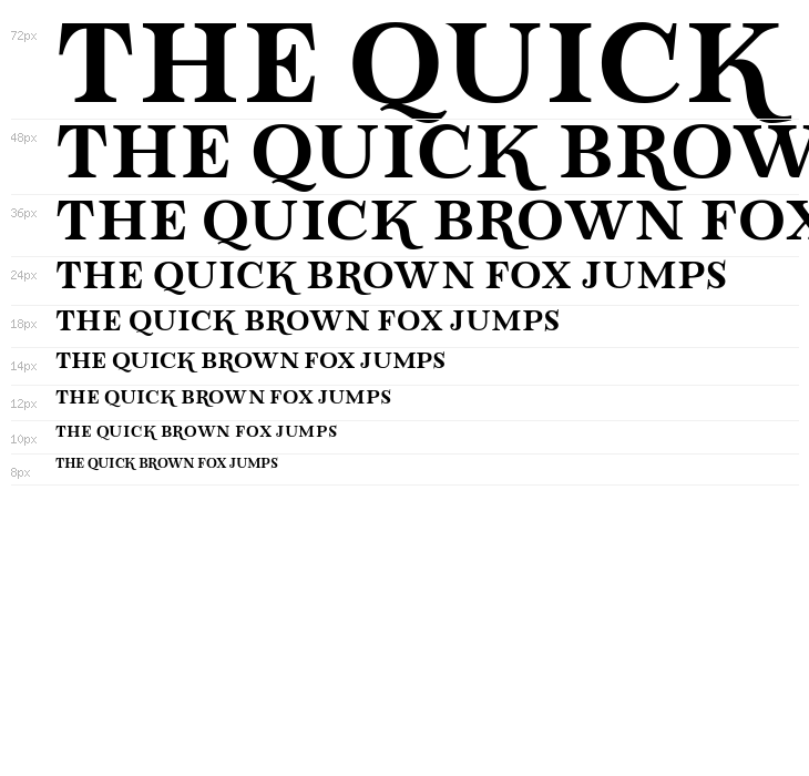 Lova Valove Serif Waterfall