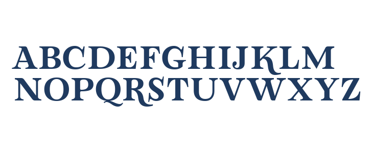 Lova Valove Serif Lowercase