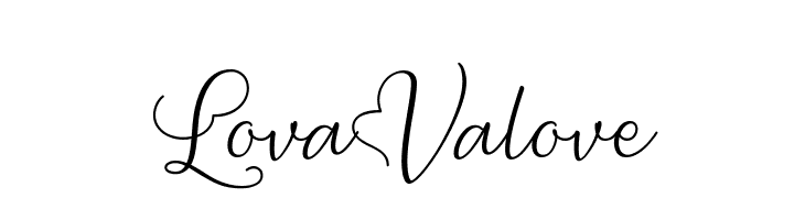 Lova Valove  नि: शुल्क फ़ॉन्ट्स डाउनलोड