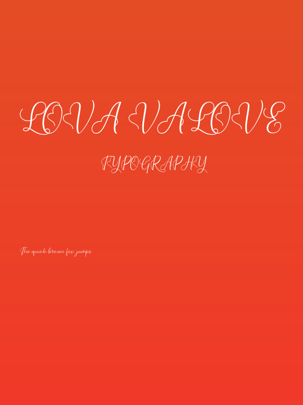 Lova Valove Poster