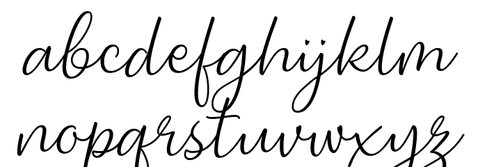 Lova Valove Font LOWERCASE