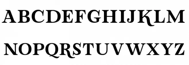 LovaValoveSerif 字体 大写