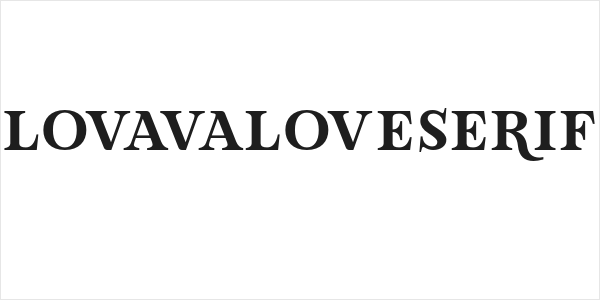 LovaValoveSerif Logo