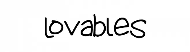 Lovables  नि: शुल्क फ़ॉन्ट्स डाउनलोड