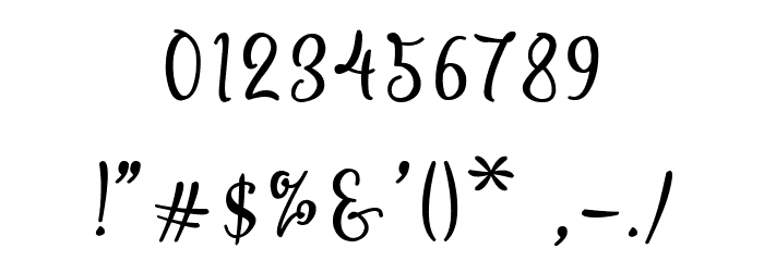 Lovalov Font OTHER CHARS