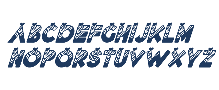 Lovantine Black italic Lowercase