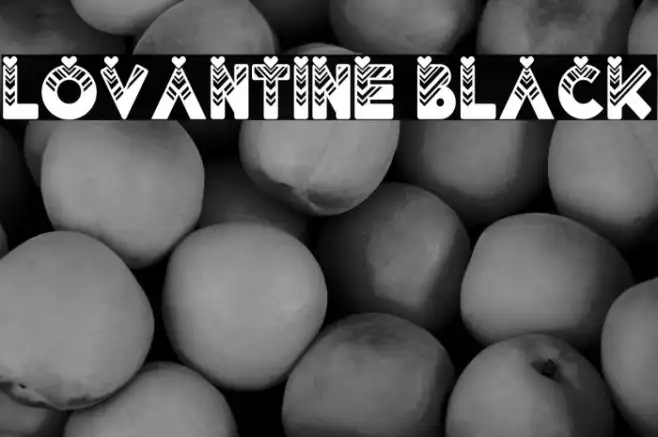 Lovantine Black Example 1