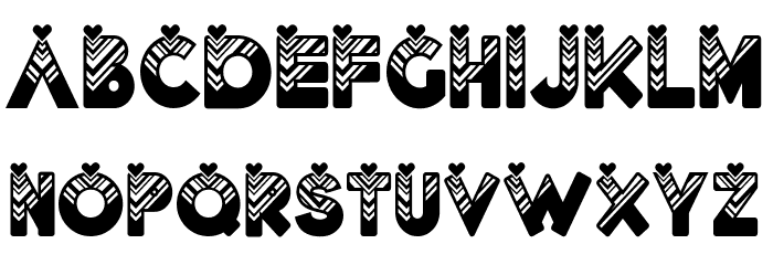 Lovantine Black Font LOWERCASE