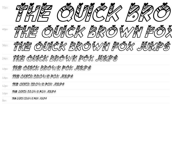 Lovantine italic Waterfall