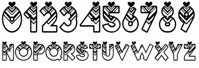 Lovantine Font OTHER CHARS