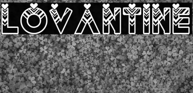 Lovantine Font examples