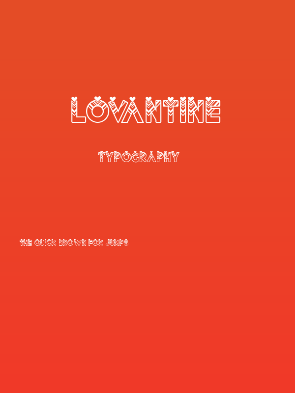Lovantine Poster