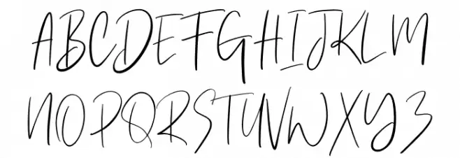 Lovas Free Schriftart Groß