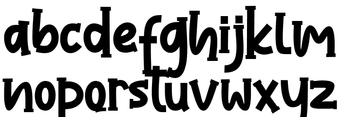 Love America Font LOWERCASE
