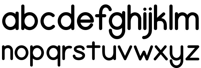 Love Amsterdam Sans Filled Regular Font LOWERCASE