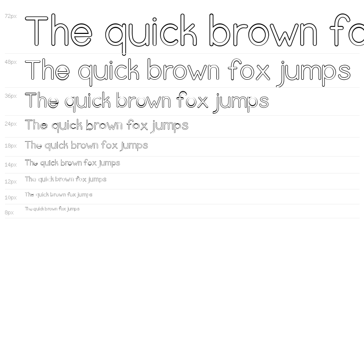 Love Amsterdam Sans Outline Regular Waterfall