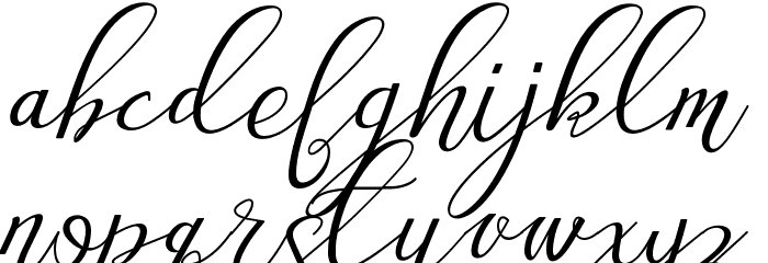Love Amsterdam Script Regular Font LOWERCASE