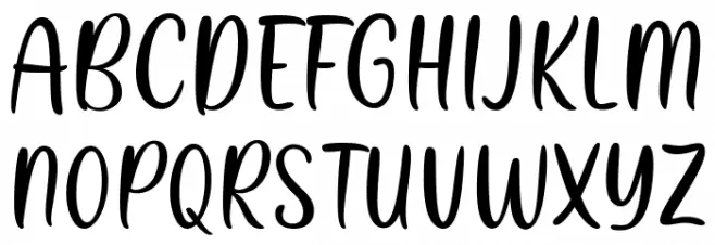 Love And Faith Schriftart Groß