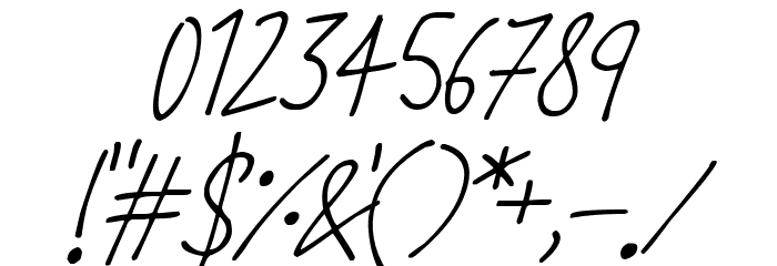 Love And Romance Italic Font OTHER CHARS