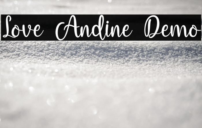 Love Andine Demo Example 3