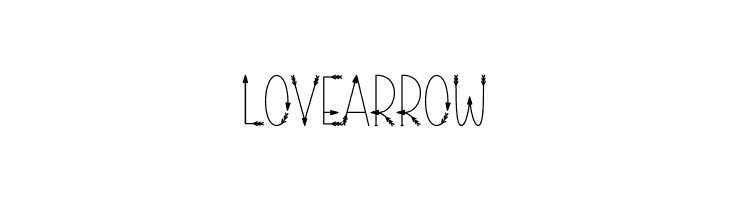 Love Arrow  免费字体下载