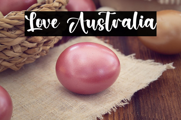 Love Australia Example 1