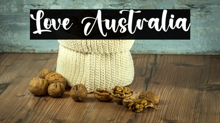 Love Australia Example 2