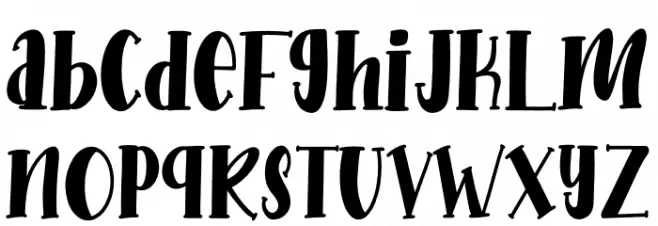 Love Babe1 Caratteri MINUSCOLO