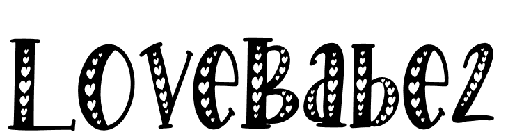 Love Babe2  لخطوط تنزيل