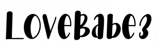 Love Babe3  Frei Schriftart Herunterladen