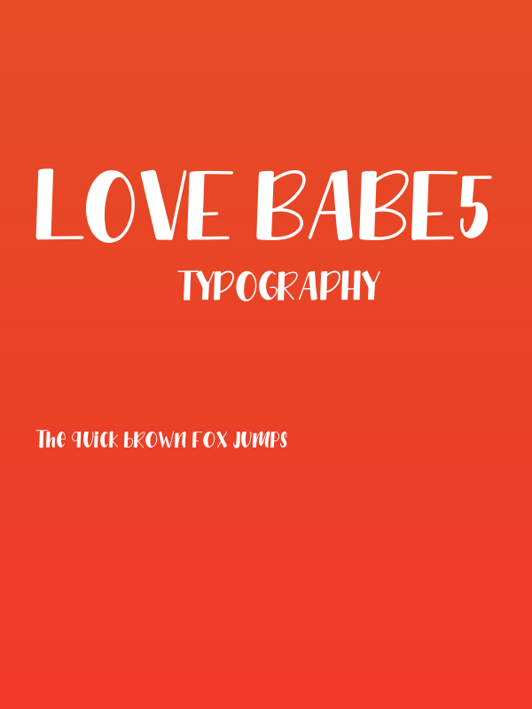 Love Babe5 Poster