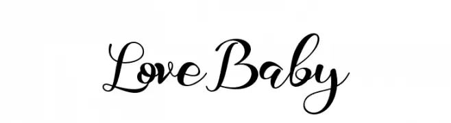 Love Baby  フリーフォントのダウンロード