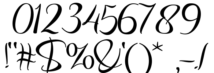 Love Baby Font OTHER CHARS