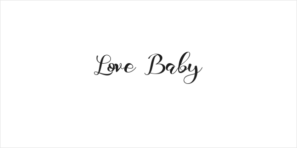 Love Baby Logo