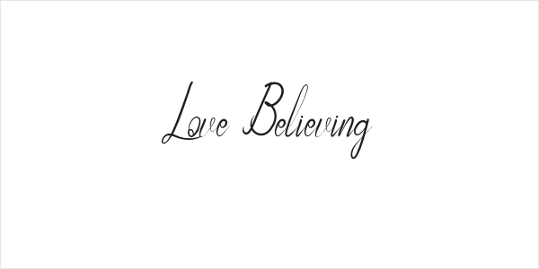 Love Believing Logo