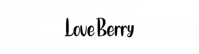 Love Berry  Fuentes Gratis Descargar