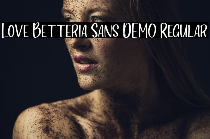 Love Betteria Sans DEMO Regular Example 1